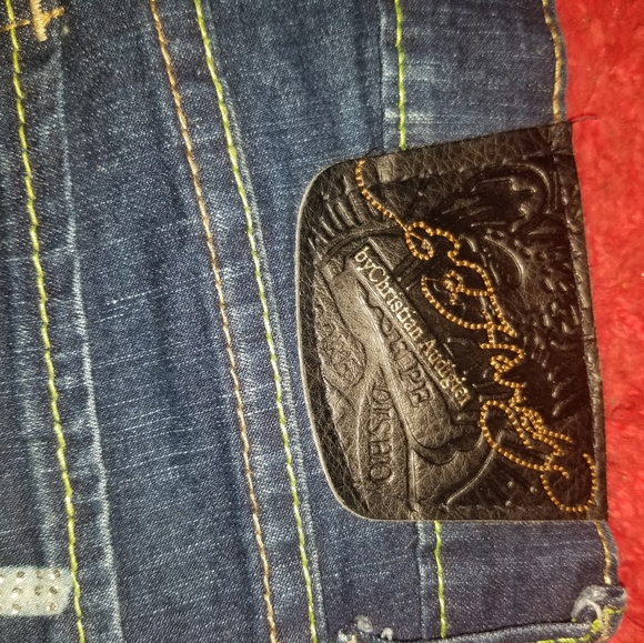 💋Rare💋 Ed Hardy Jeans  By Christian Audigier - Picture 8 of 12